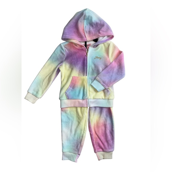 Juicy Couture Pastel Tie-Dye Set size 2T New - Picture 1 of 7